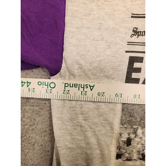 Vintage 1995 Looney Tunes Tribune Football Single Stitch Adult XL Grey T-Shirt - Picture 9 of 15